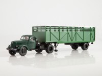 Масштабная модель 1:43 Седельный тягач 4х2 ЗиЛ-164АН с полуприцепом ОДАЗ-857Б (Start Scale Models (SSM)